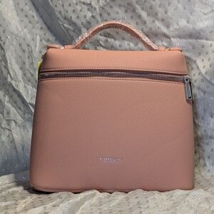 Chic Coral Satchel by [Brand]